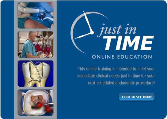 Just in Time Endodontic Education